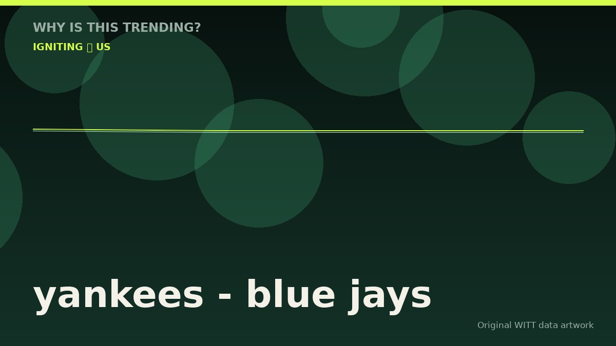 yankees - blue jays original attention timeline illustration