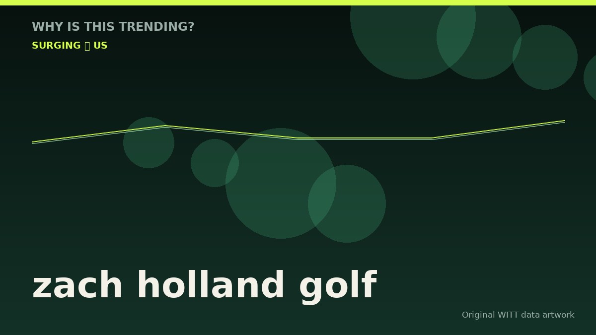 zach holland golf original attention timeline illustration
