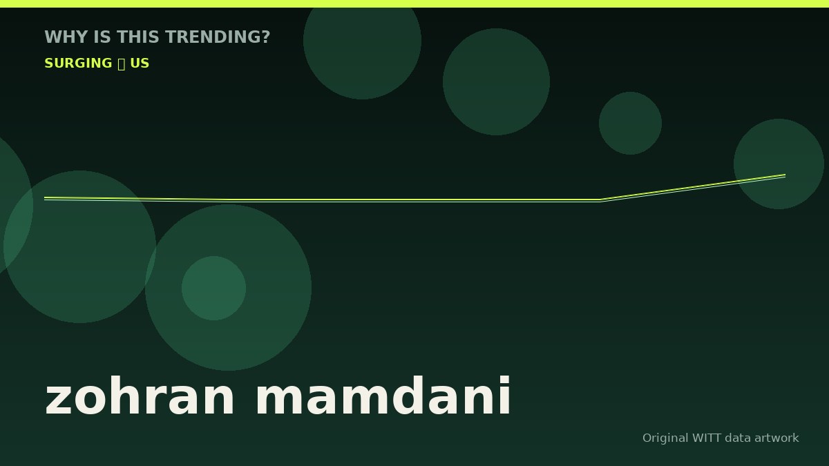 zohran mamdani original attention timeline illustration