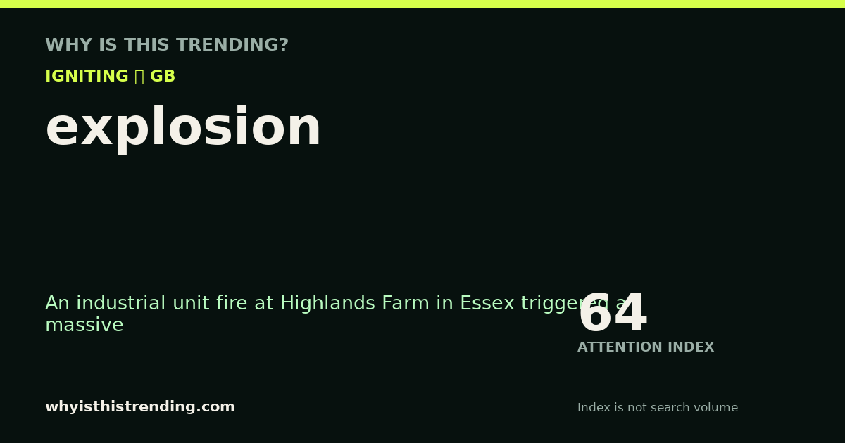 explosion attention trend card