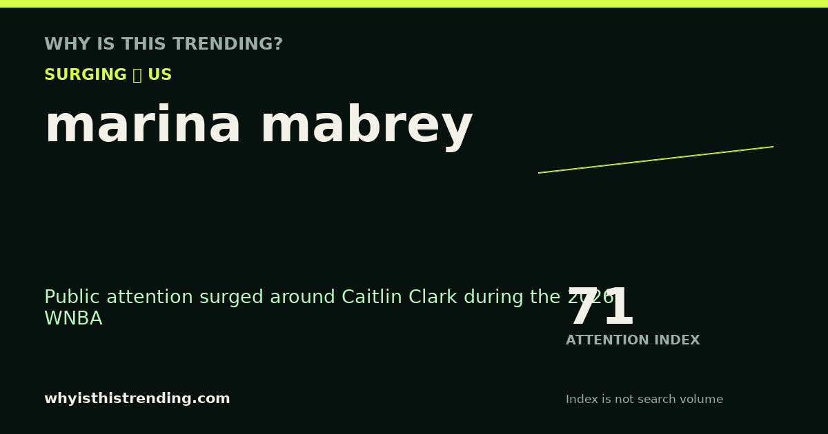 marina mabrey attention trend card