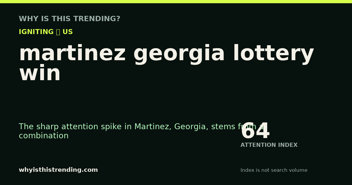 martinez georgia lottery win attention trend card