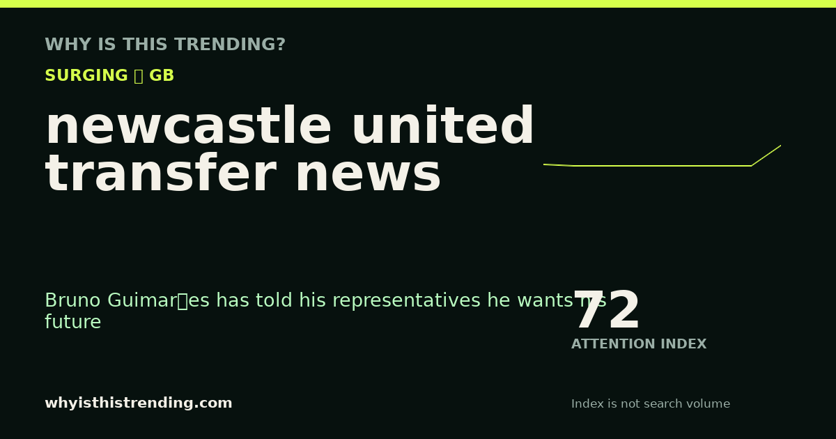 newcastle united transfer news attention trend card