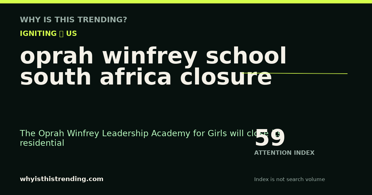 oprah winfrey school south africa closure attention trend card