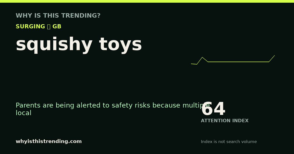 squishy toys attention trend card